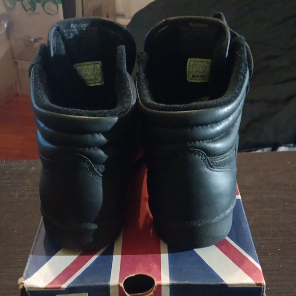 Reebok Rare From 80s/90s Black Gray High-Top Sneakers Mens 6 Womens 7.5 NWT/BOX - Picture 5 of 10